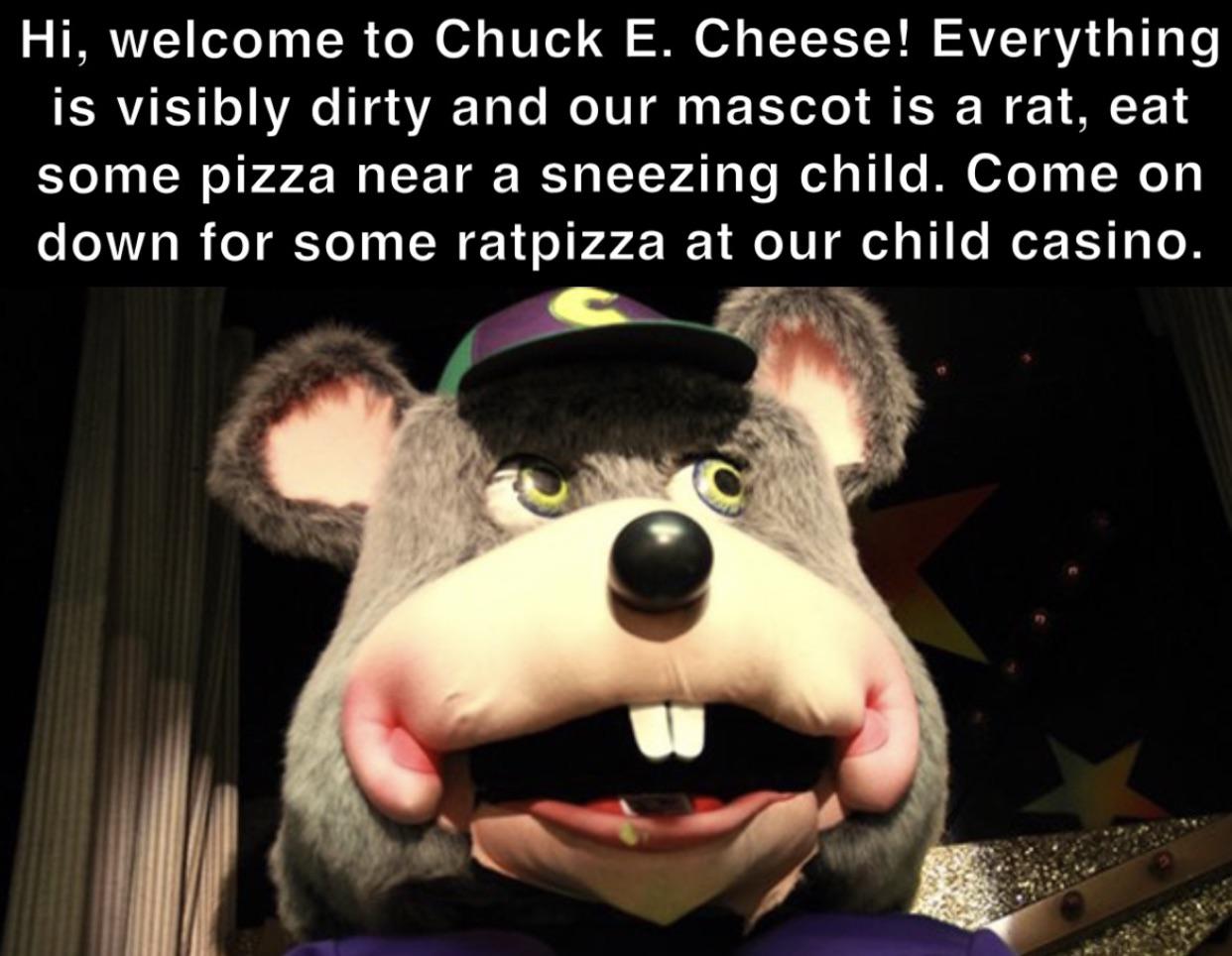 Chuck e sneeze : memes Chuck E Cheese Meme Face