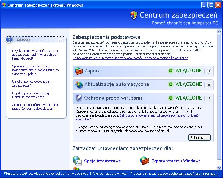 Chwilowy komunikat "Komputer może być zagrożony" Jak Wyłączyć Dostęp Sieciowy Do Rejestru Systemu Windows 7