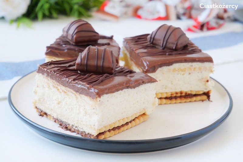 Domowe Ciasto Kinder Bueno Bez Pieczenia