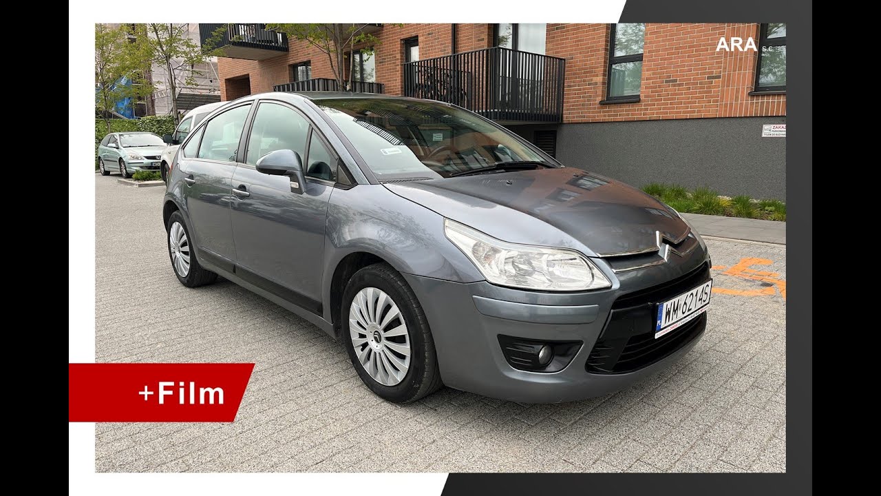 Citroen C4 Niski Przebieg! Polski Salon Pierwszy Właściciel Gwarancja Greccy Urzędnicy Regulujący Przebieg Igrzysk