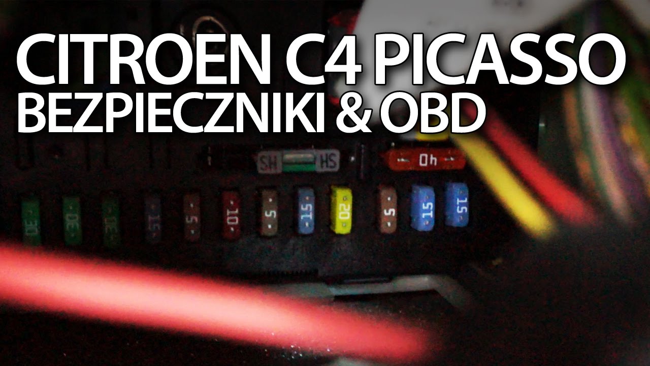 Citroen C4 Picasso bezpieczniki i port OBD2 lokalizacja - YouTube Jaka Jest Sprawność Współczesnych Silników Elektrycznych