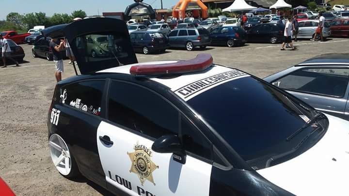 Citroen C4 Police SUV Car Sprawność Specjalna W Piłce Nożnej