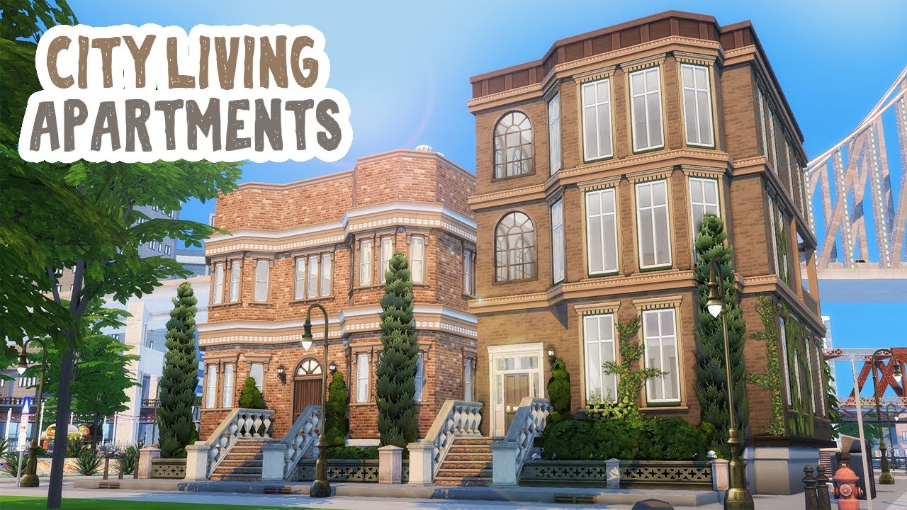 Sims 4 City Living Apartment
