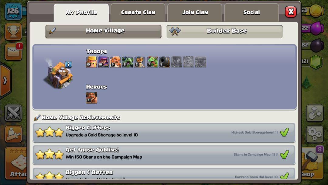 Clash Of Clans Th10 Account For Sale