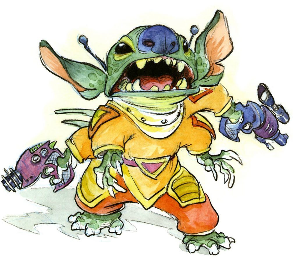 Lilo And Stitch Concept Art