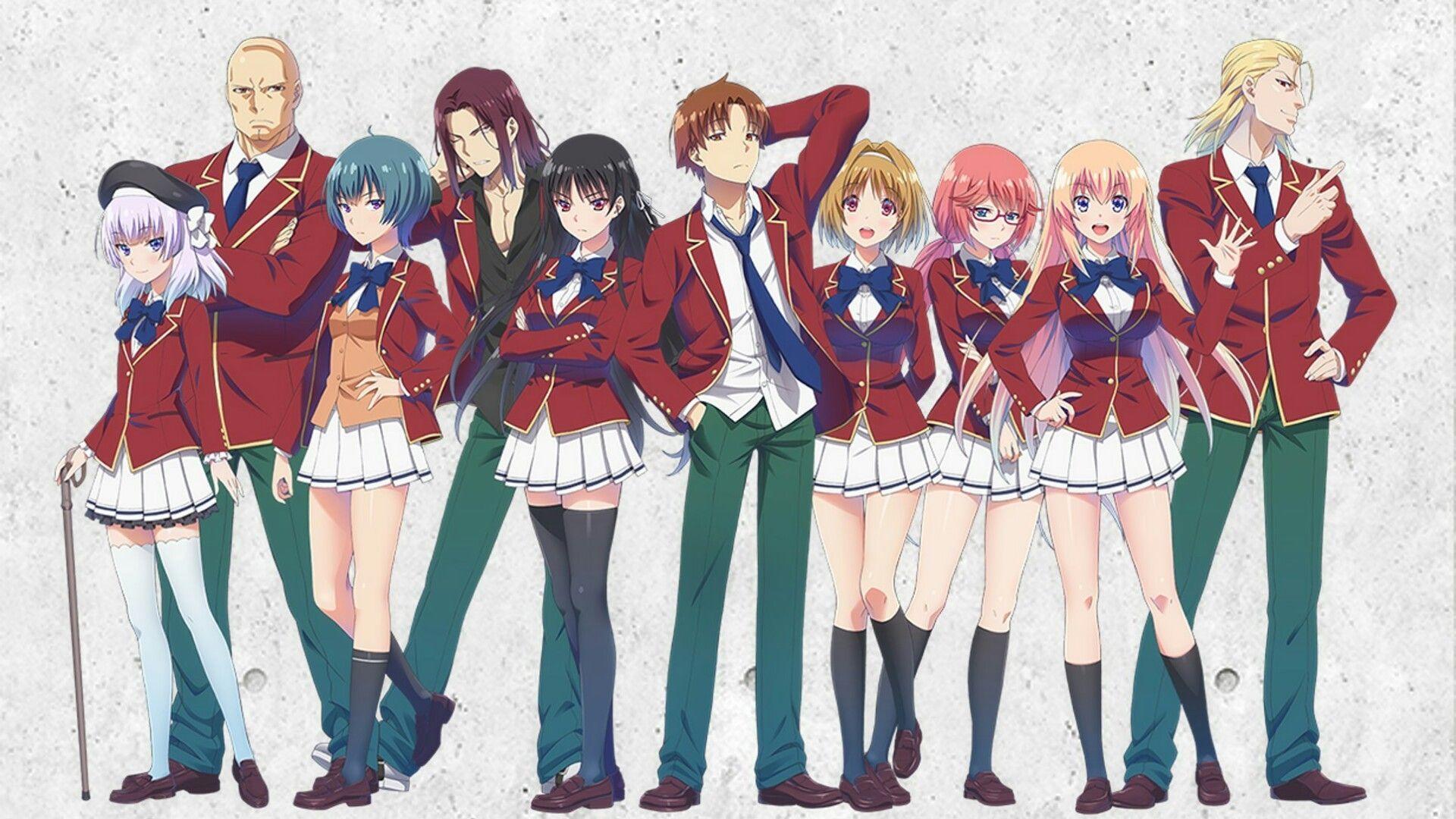 Classroom Of The Elite Characters
