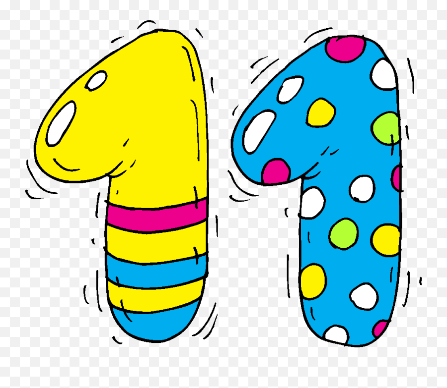 Clipart 11 Png - Number 11 Clipart,Eleven Png - free transparent png 11 1g Chlorku Wapnia Rozpuszczono W 300 Cm3 Wody