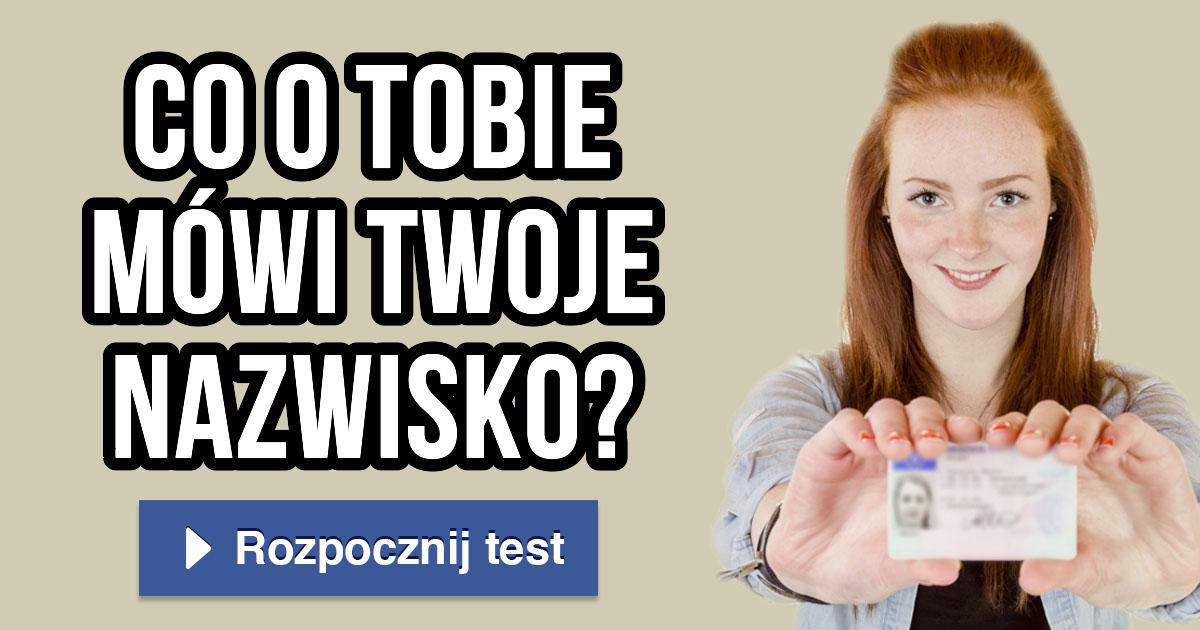 Co Mówi O Tobie Twoje Imię I Nazwisko