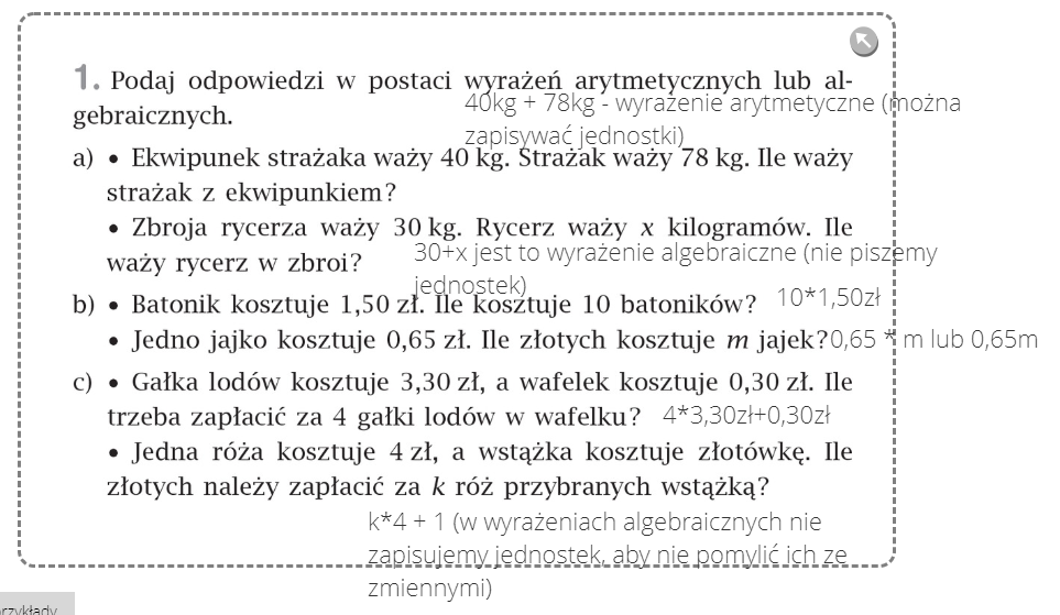Co to są wyrażenia algebraiczne? - klasa 6 (28.04.2020) Wyrażenia Algebraiczne Klasa 6 Zadania I Odpowiedzi