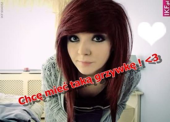 Co zrobic zeby wlosy i grzywka ukladaly sie tak jak na tym zdjeciu Co Zrobic Zeby Peruka Sie Nie Swiecila