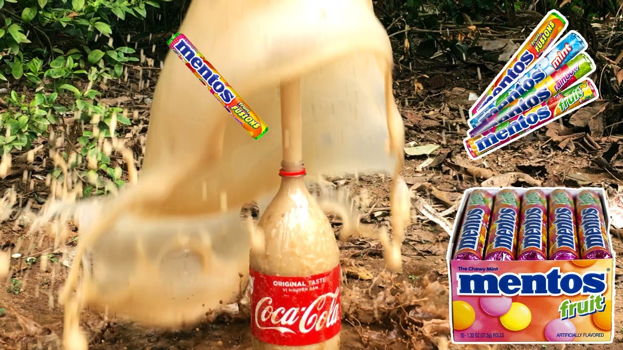 Coca Cola And Mentos Challenge