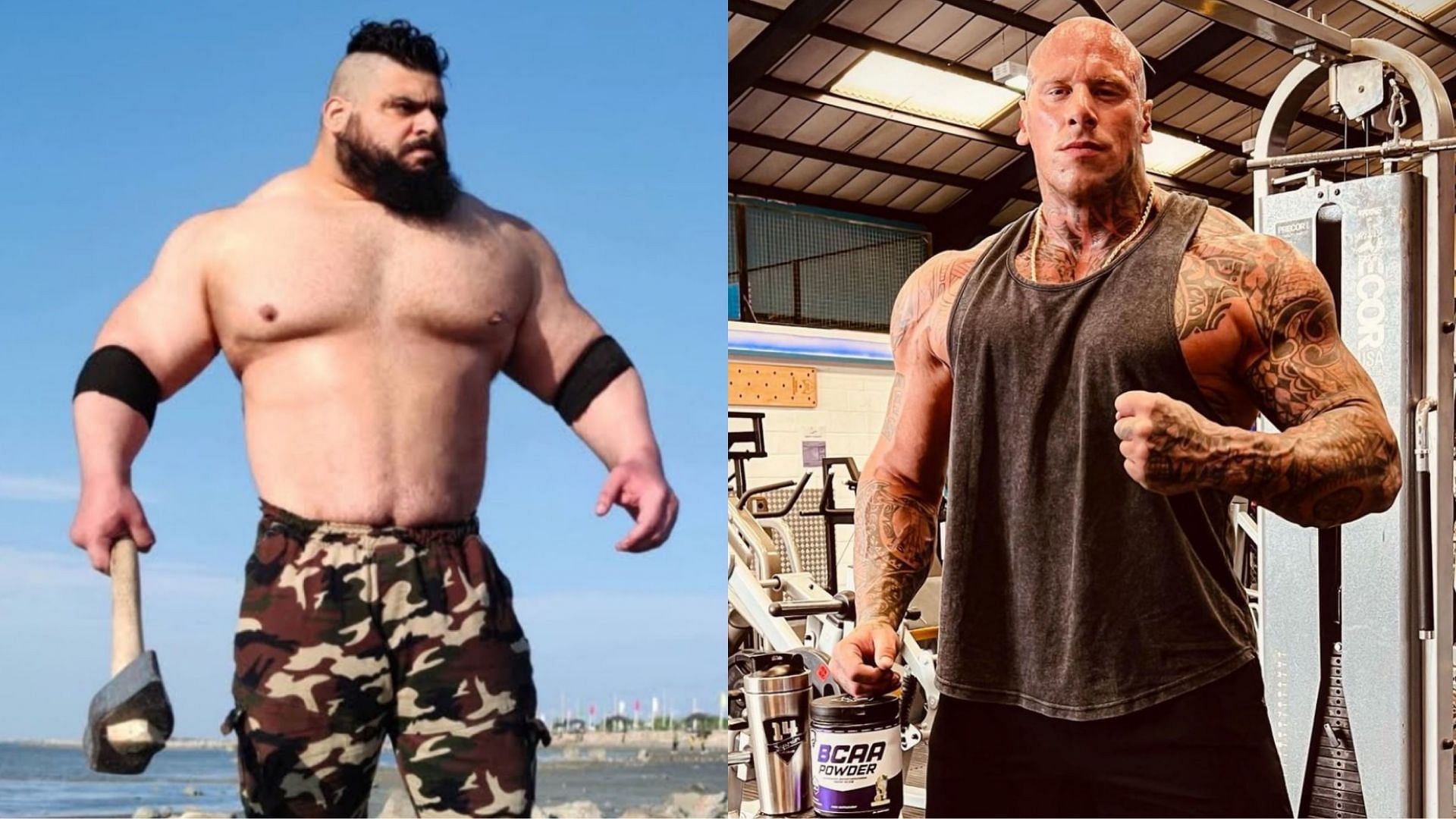 Iranian Hulk Vs Martyn Ford