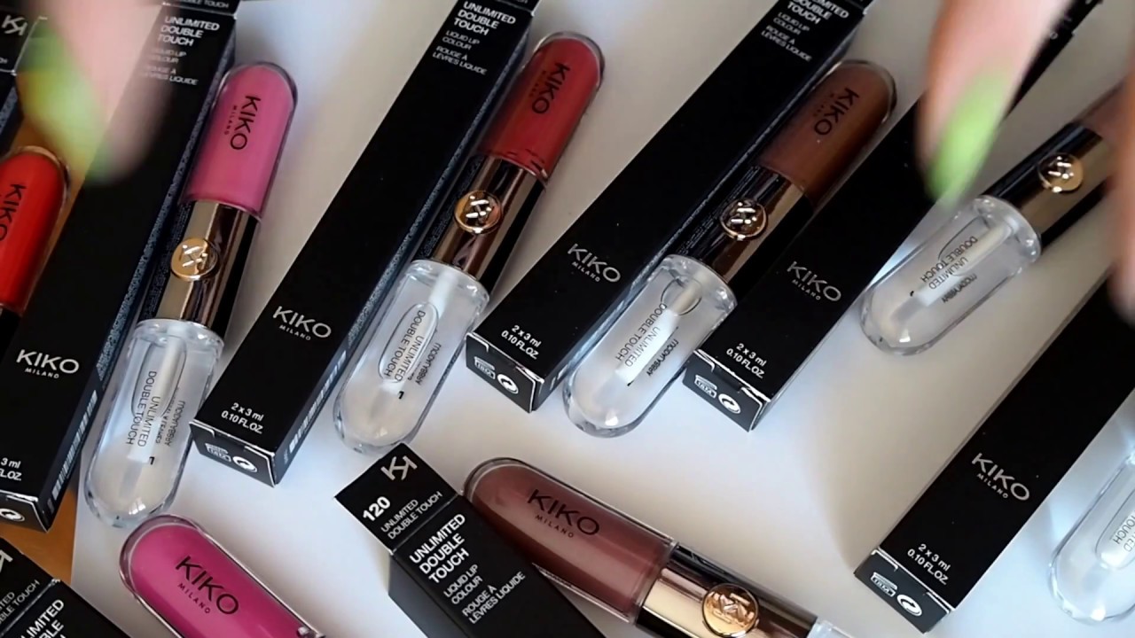 Comprinhas : Kiko Unlimited Double Touch Lipstick! - YouTube Kiko Unlimited Double Touch 103
