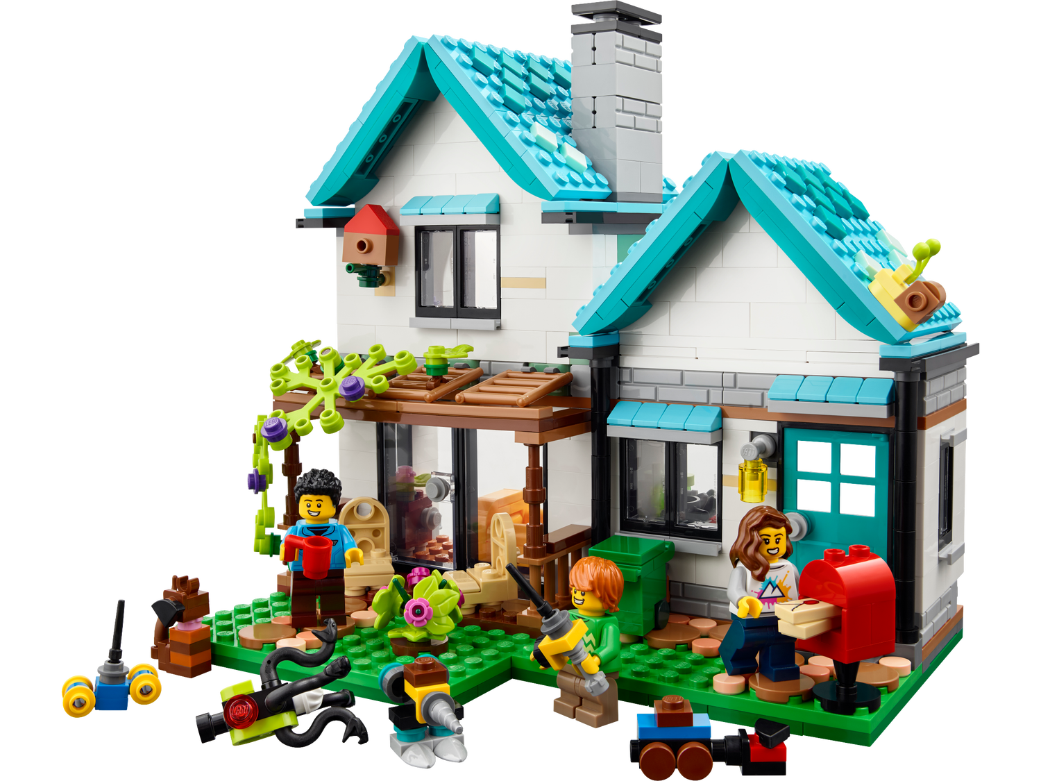 Cozy House 31139 | Creator 3-in-1 | Buy online at the Official LEGO Lego Jurassic World Gra Swobodna