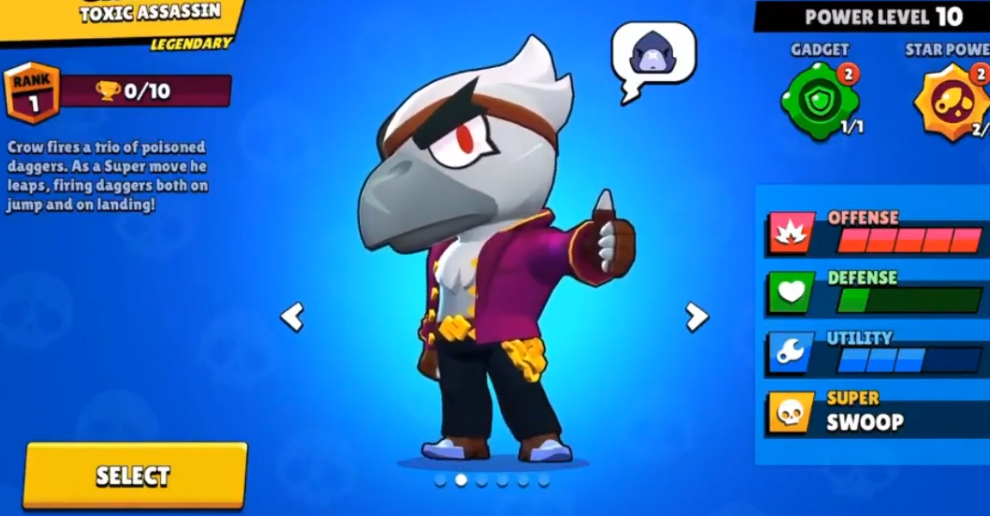 Jak Wygląda Crow Z Brawl Stars