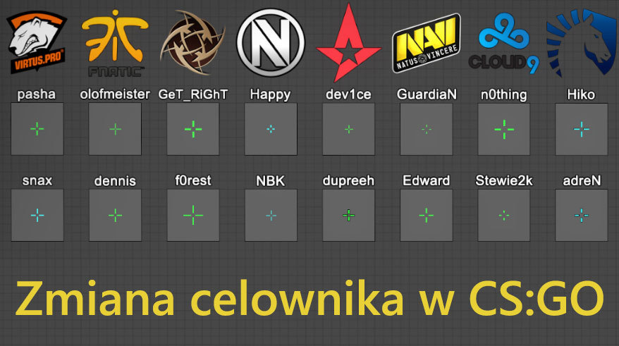 CS:GO - jak zmienić celownik Kody Do Cs Go
