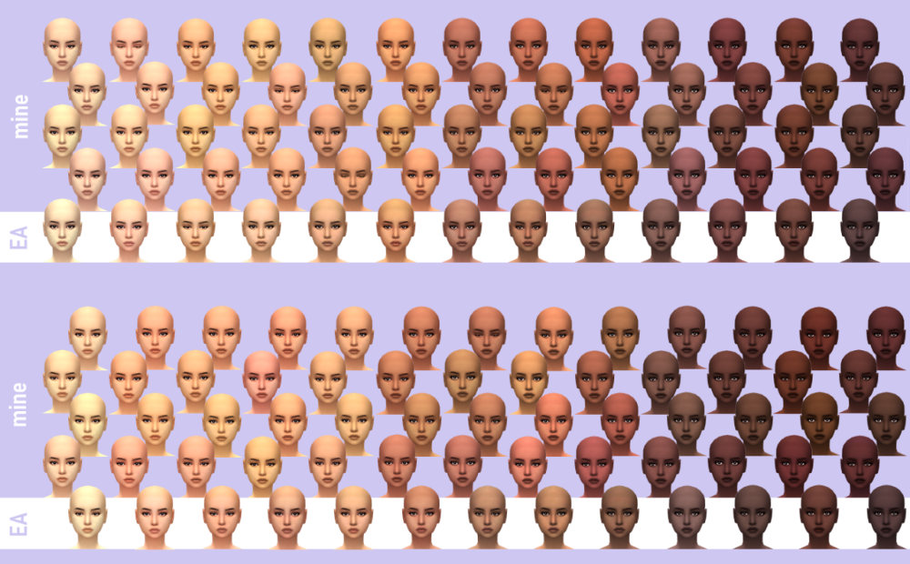 Skin Tone Cc Sims 4
