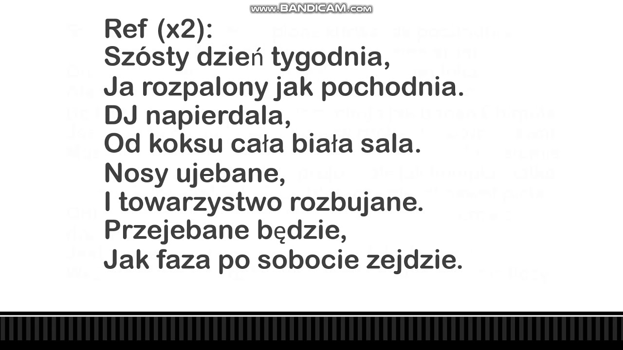 Cypis 6 Dzien Tygodnia Tekst
