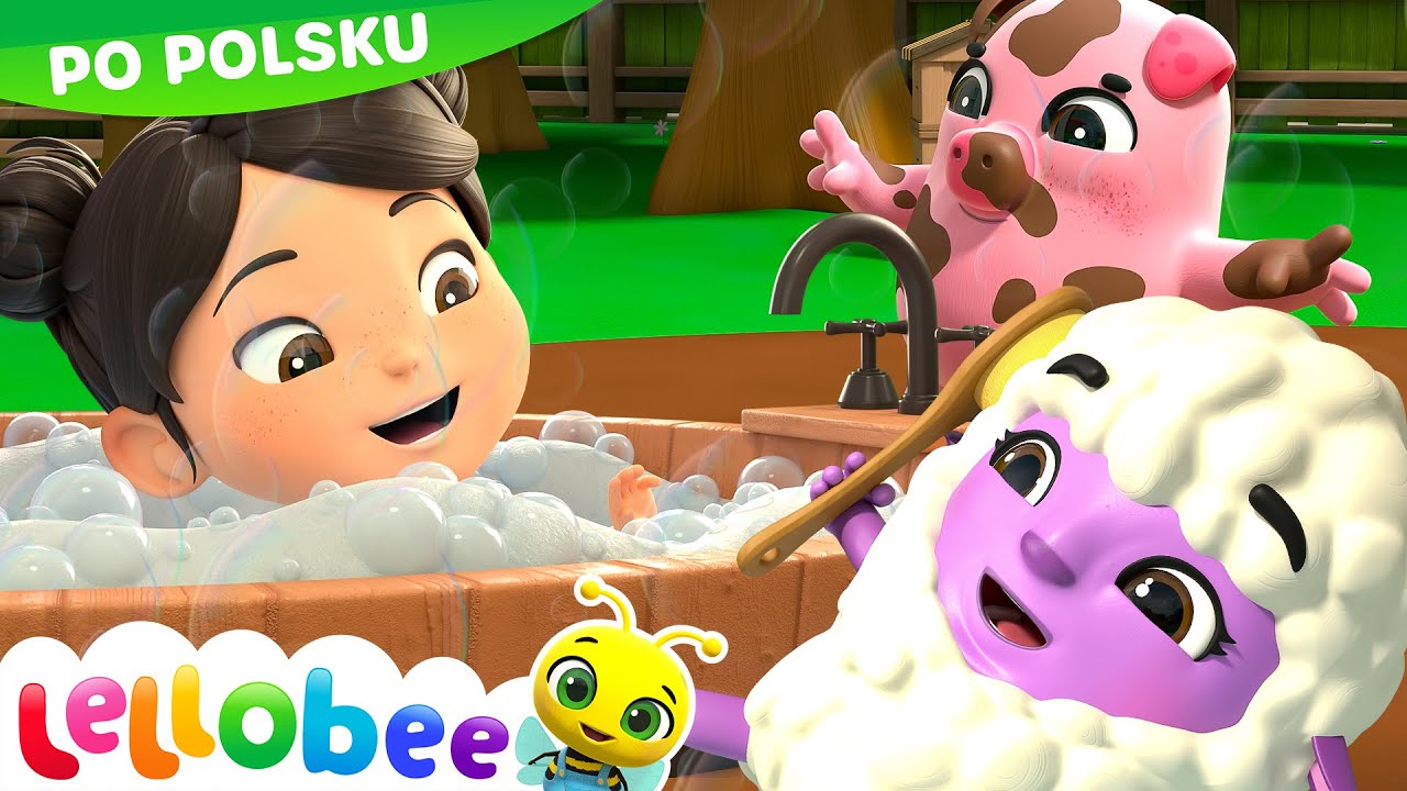 Czas kąpieli | 🐝Lellobee City Farm - Bajki edukacyjne dla dzieci - YouTube Youtube Bajki Edukacyjne Dla Dzieci