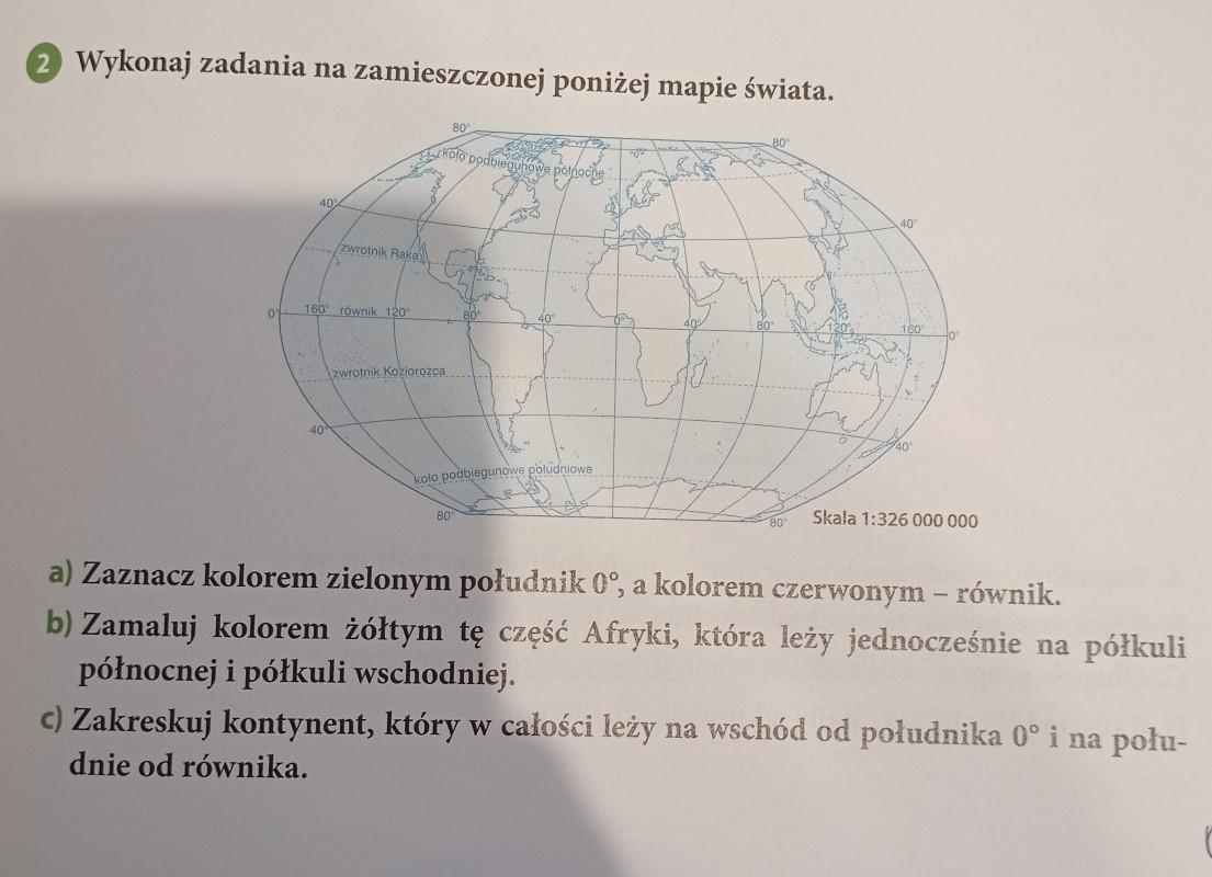 Czas Na Geografię ćwiczenia Odpowiedzi Temat 2