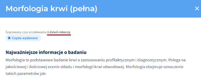 Czas oczekiwania na wyniki badań : uPacjenta Czas Oczekiwania Na Wynik Peta