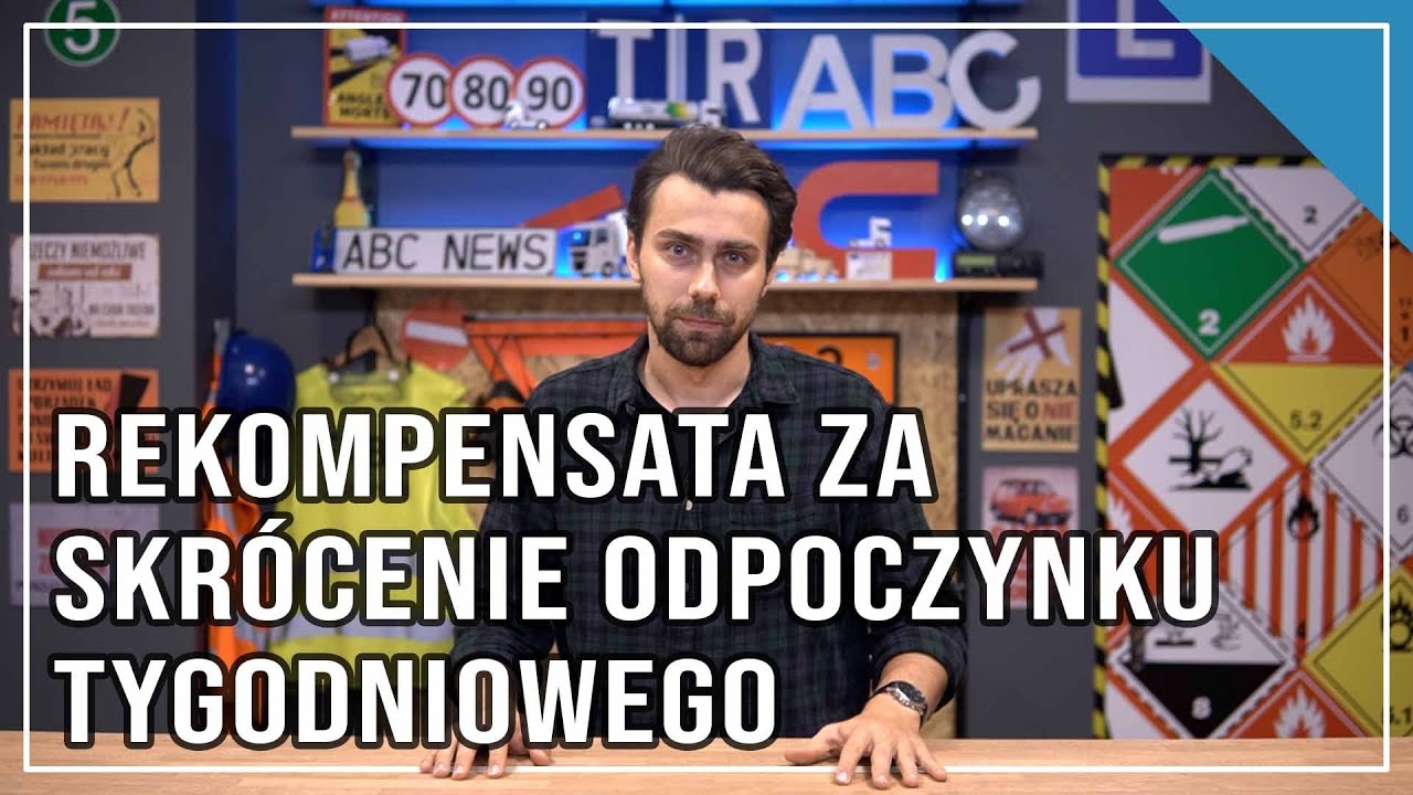 CZAS PRACY KIEROWCY - Odpoczynek tygodniowy - rekompensata za skrócenie Czas Pracy Kierowcy Samochodu Do 3 5 Tony