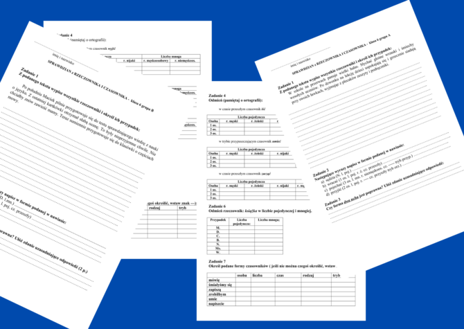 Czasownik Sprawdzian Klasa 6 Nowa Era Pdf