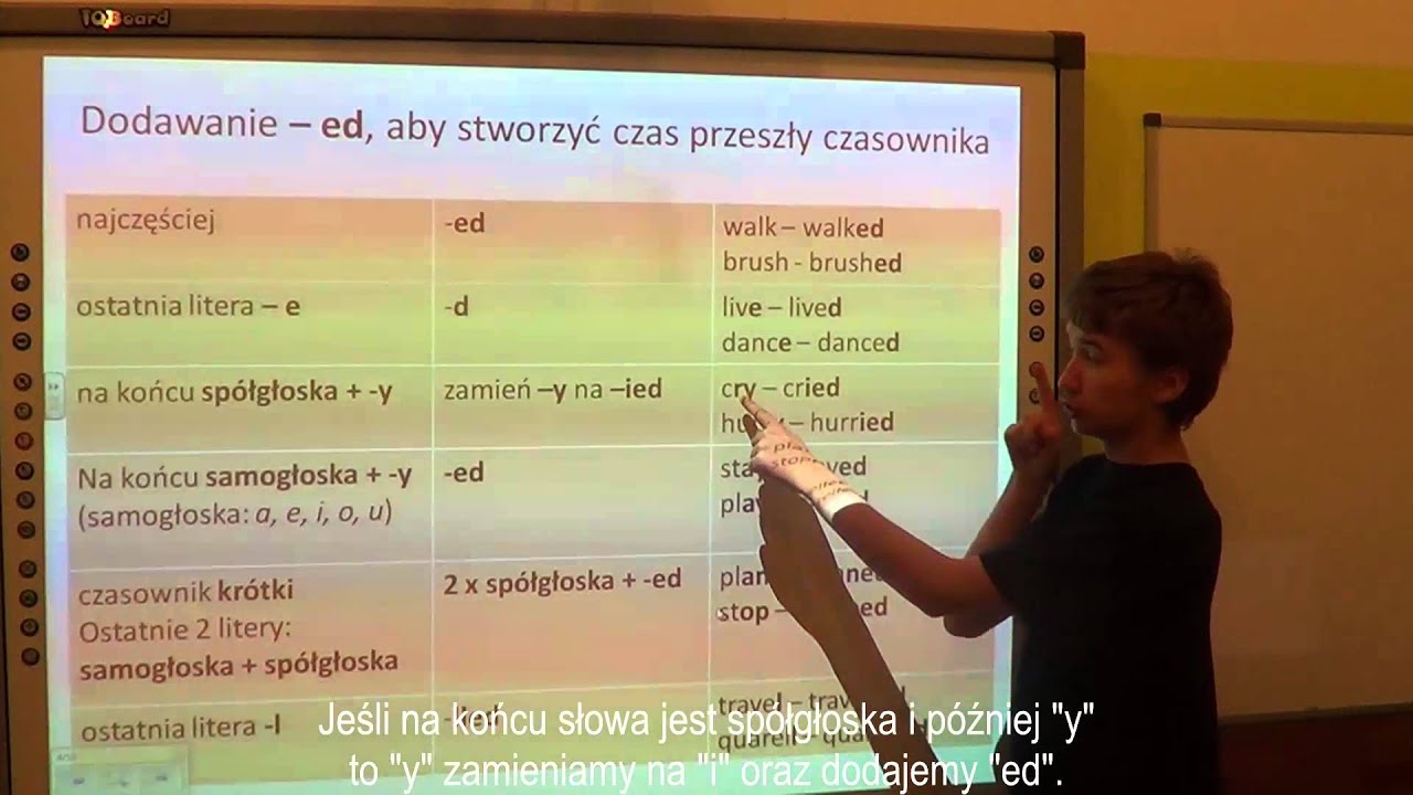 czasowniki w czasie przeszłym - YouTube Czasownik W Czasie Przyszłym Złożonym Z Bezokolicznikiem