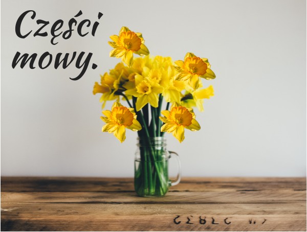Części mowy. Części Mowy Powtórzenie Klasa 8