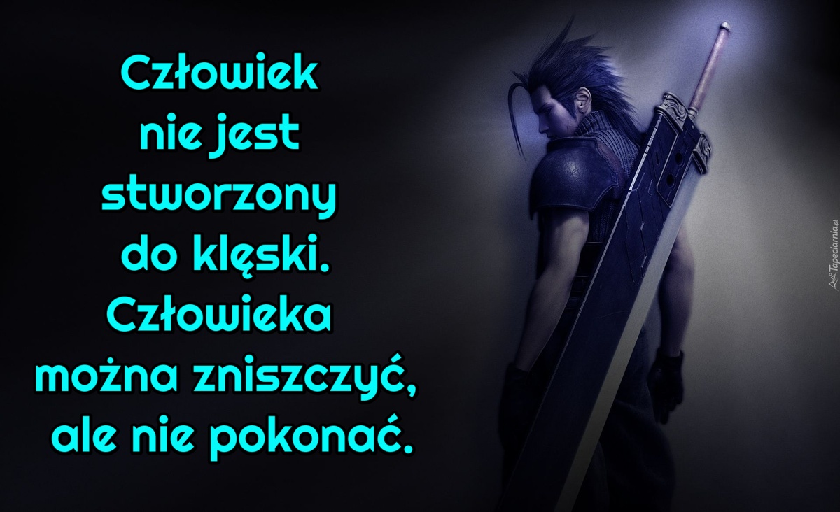 Człowieka Mozna Zniszczy Ale Nie Pokonac Rozprawka