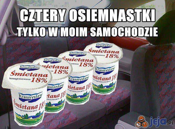 Cztery Osiemnastki Tylko W Moim Samochodzie Tekst