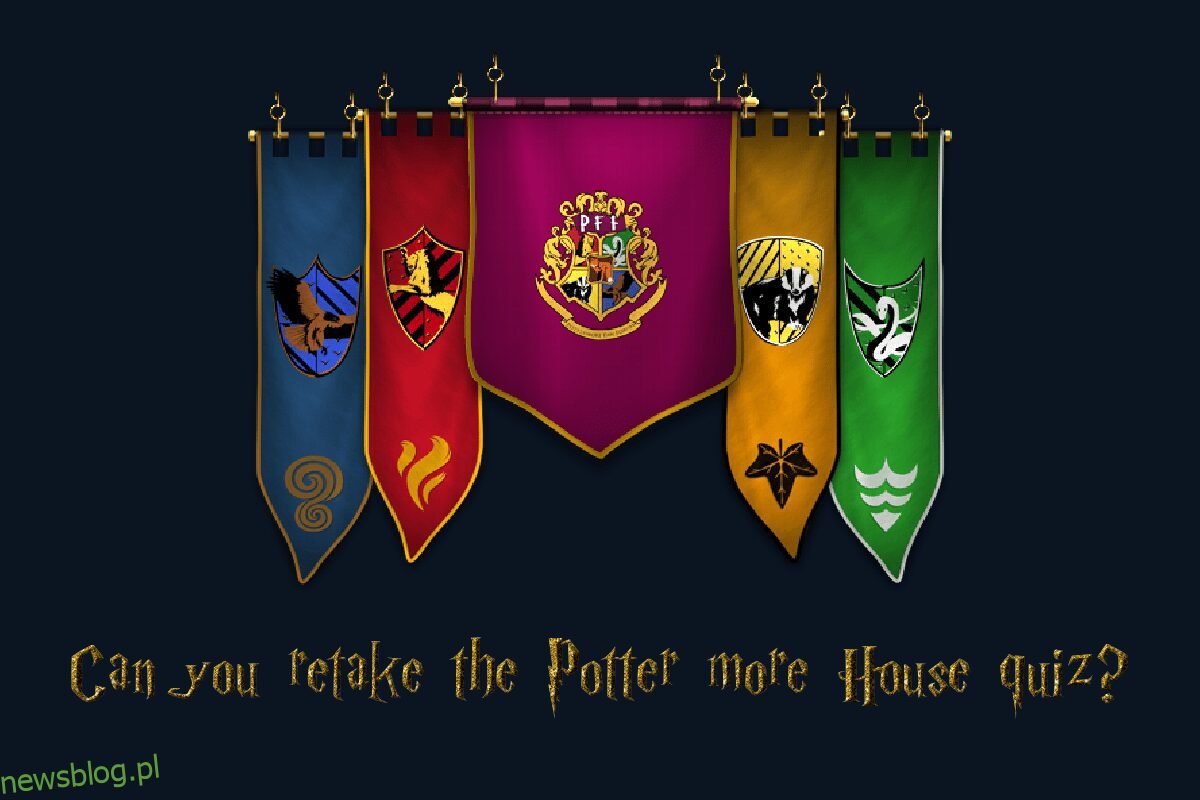 Czy możesz powtórzyć test domu Pottermore? Test Na Dom W Hogwarcie Pottermore