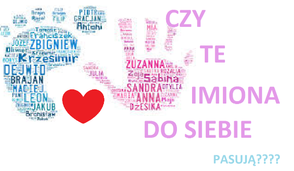 Czy te imiona pasują do siebie? | sameQuizy Sprawdź Czy Do Siebie Pasujecie Imiona