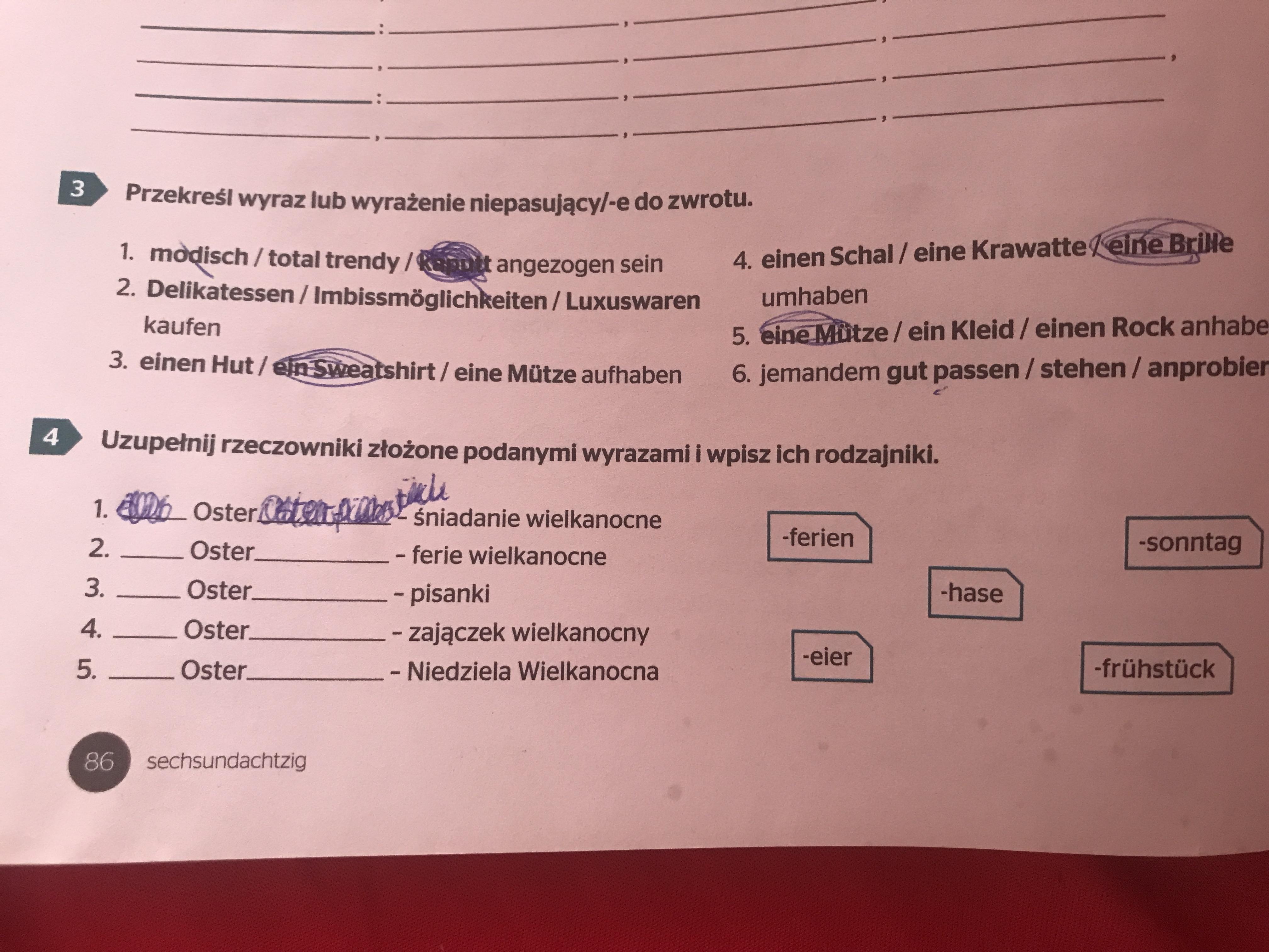 Uzupełnij Rodzajniki I Rzeczowniki Brakującymi Samogłoskami