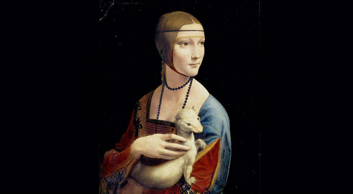 "Dama z gronostajem" - wieloznaczny obraz Leonarda da Vinci - Dwójka Co świadczy że Dama Z Gronostajem Pochodzi Z Epoki Renesansu