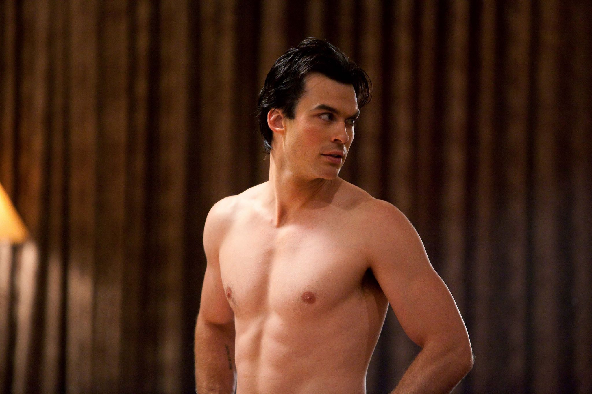 Damon Salvatore shirtless ♥ - TVD_rocks Photo (21013042) - Fanpop Damon Salvatore With No Shirt