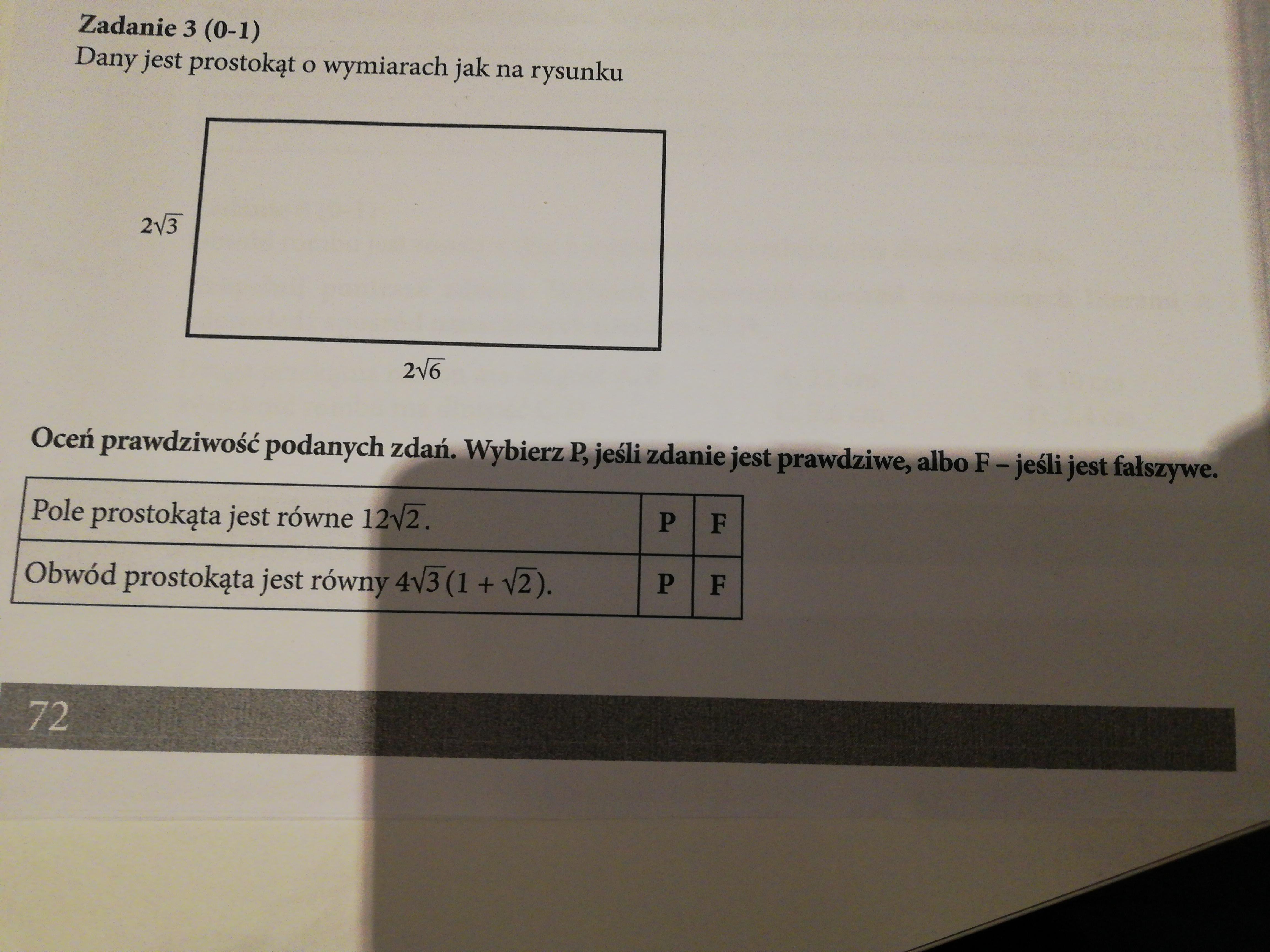 Dany Jest Prostokąt Abcd O Wymiarach 12 I 16 Cm