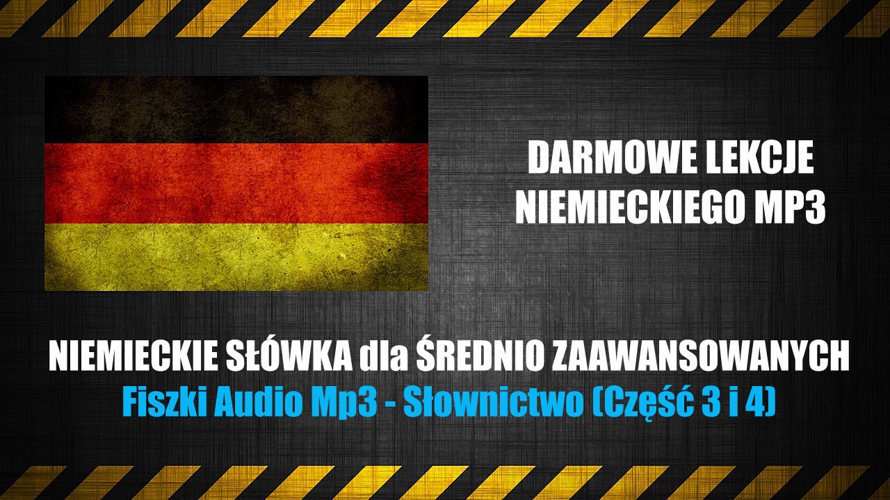 DARMOWE LEKCJE NIEMIECKIEGO MP3 – Nauka niemieckich słówek za Darmo (na Tłumacz Z Niemieckiego Na Polski Za Darmo