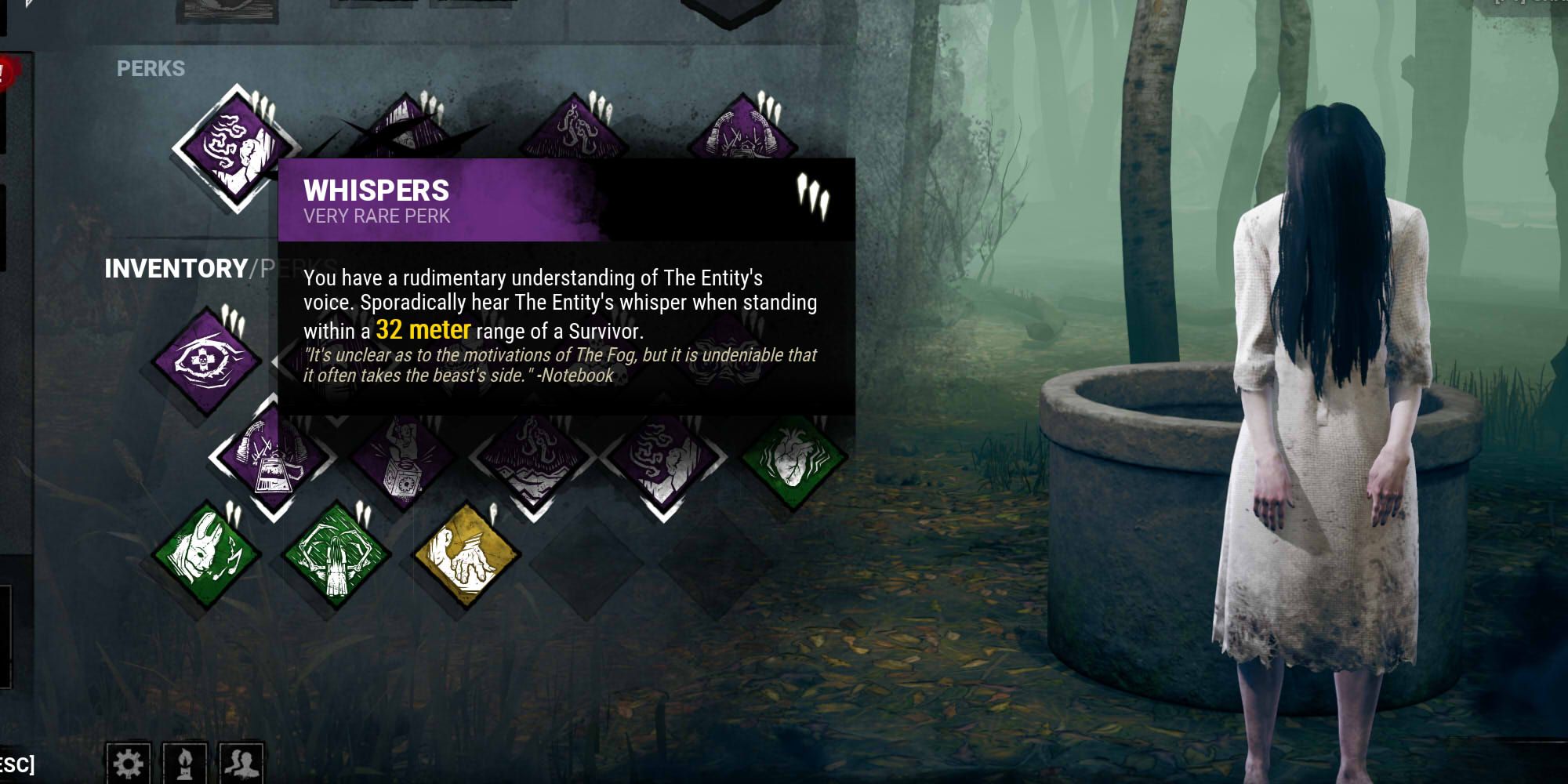Dead By Daylight: Best Tracking Perks For Killers Dbd How To Use Whispers