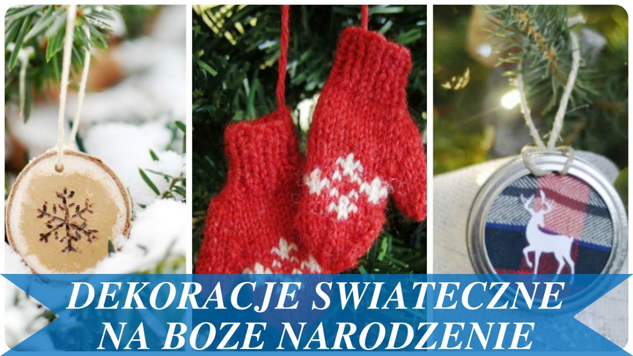 Dekoracje Swiateczne Boze Narodzenie Youtube