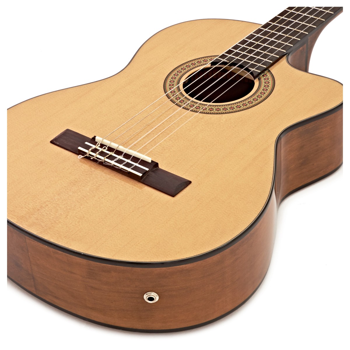 Deluxe SingleCutaway Classical ElectrAcoustic Guitar by G4M-NearlyNew Gitara Hawajska Jak Sie Nazywa