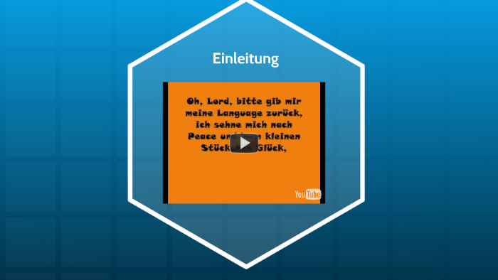 Einfluss Des Englischen Auf Die Deutsche Sprache