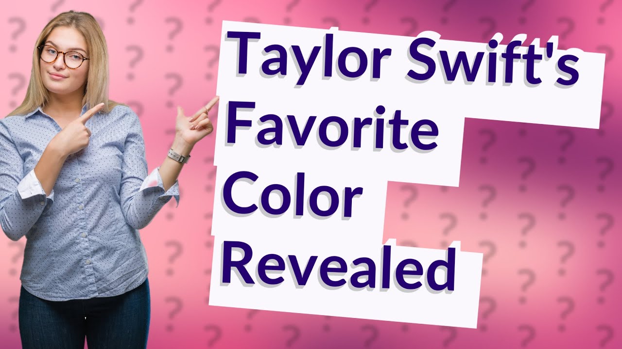Cual Es El Color Favorito De Taylor Swift