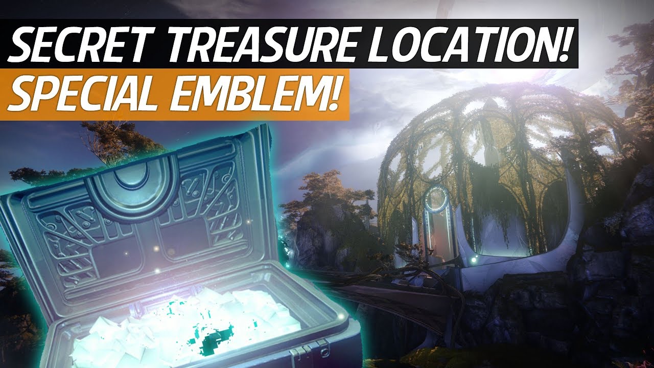 Destiny 2 Forsaken - Secret Adventure Chest Location! Secret Treasure Destiny 2 Secret Treasure Emblem