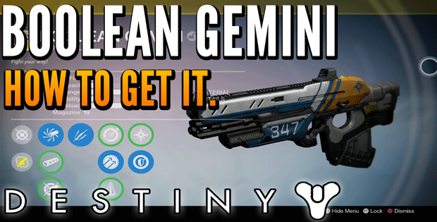 Destiny – Boolean Gemini Exotic Scout Rifle – How To Get It – FragThePlanet Boolean Gemini Exotic Scout Rifle