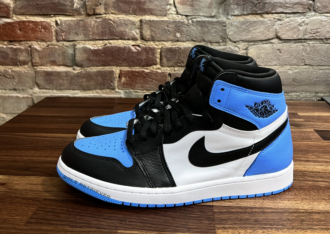 Detailed Look At The Air Jordan 1 High UNC Toe - Sneaker News Air Jordan 1 High Unc
