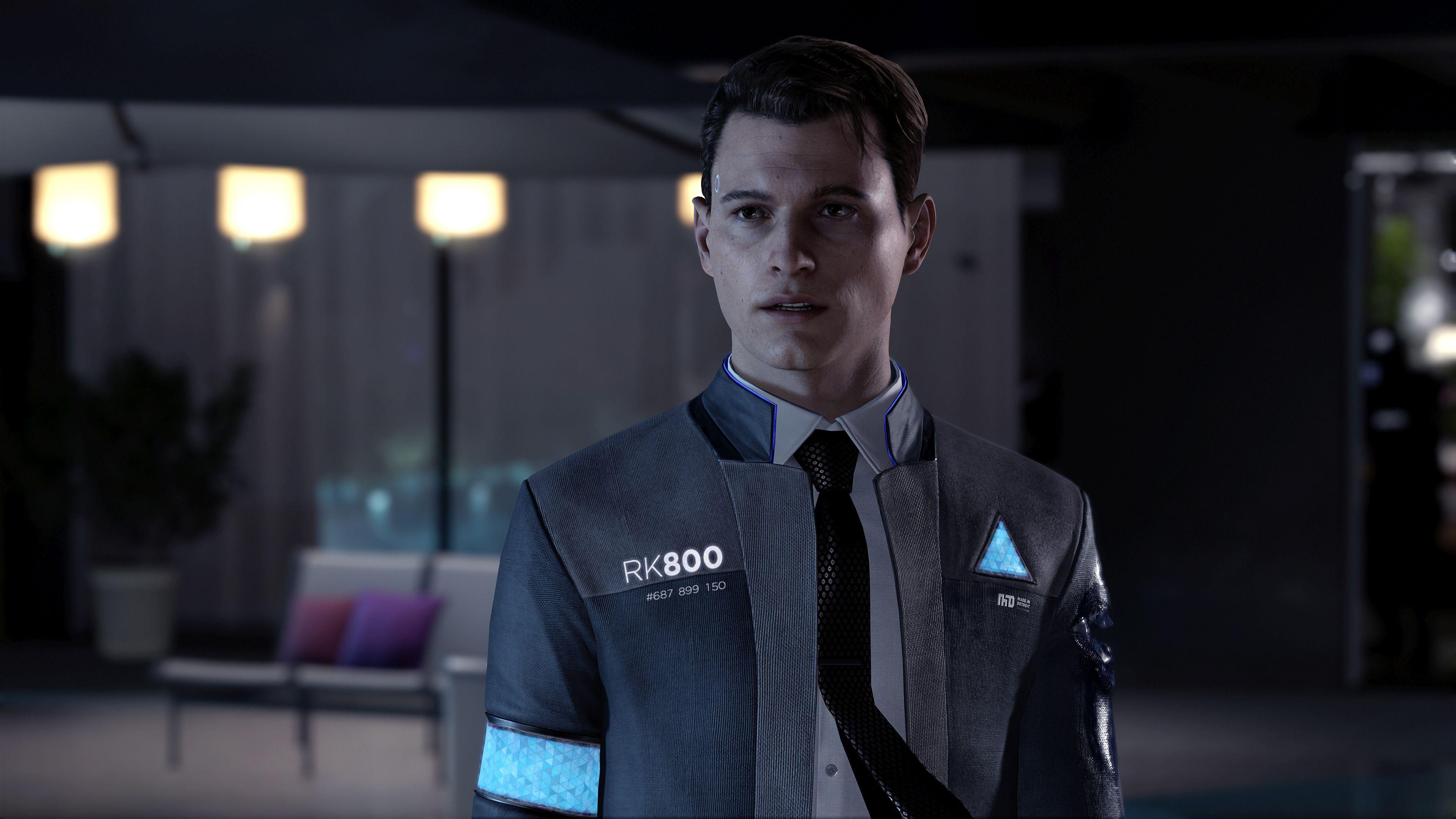 Detroit Become Human Connor Desktop Wallpapers - Wallpaper Cave How Old Is Connor Detroit Become Human