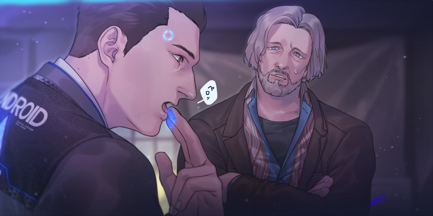 Detroit Become Human Hank X Connor - Margaret Wiegel Detroit Become Human Hank X Connor