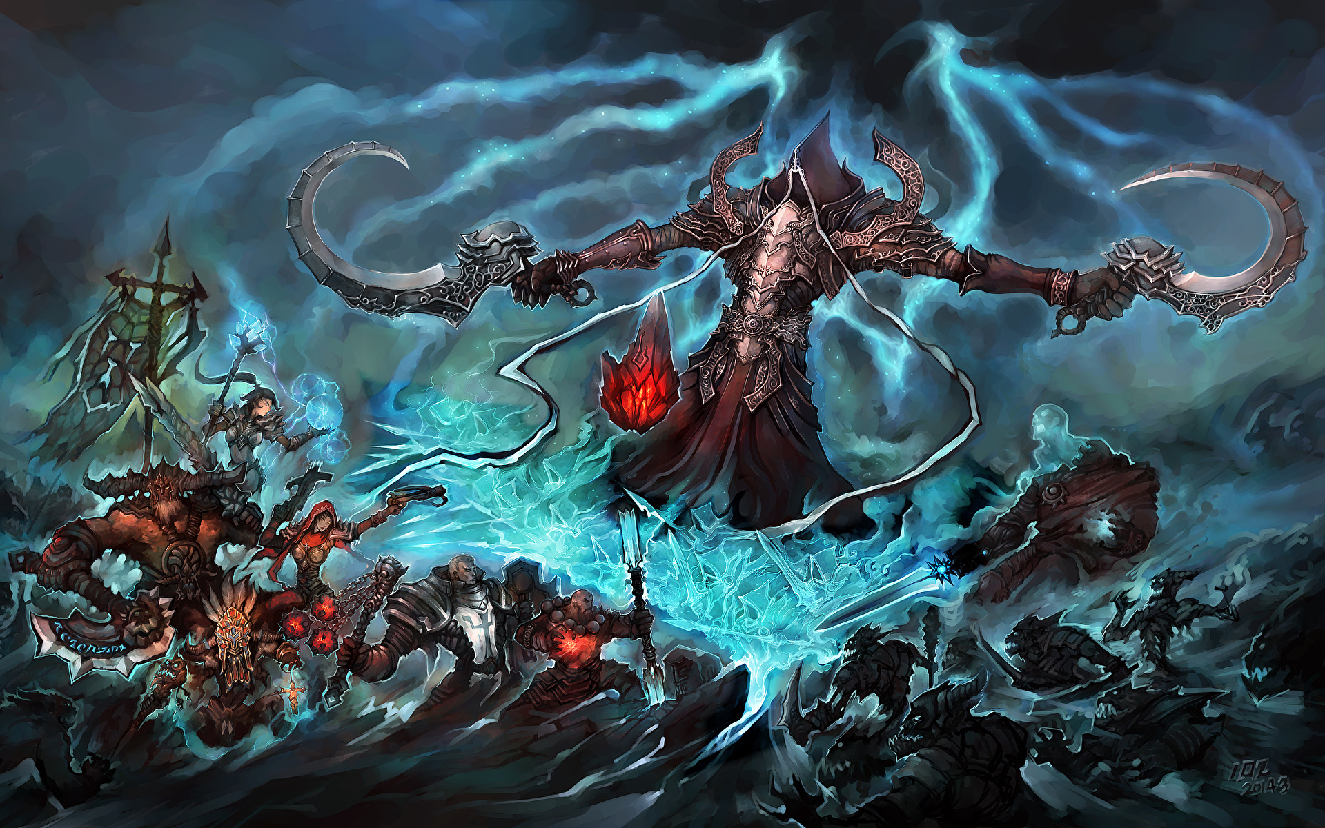 Diablo 3 Reaper Of Souls Postacie