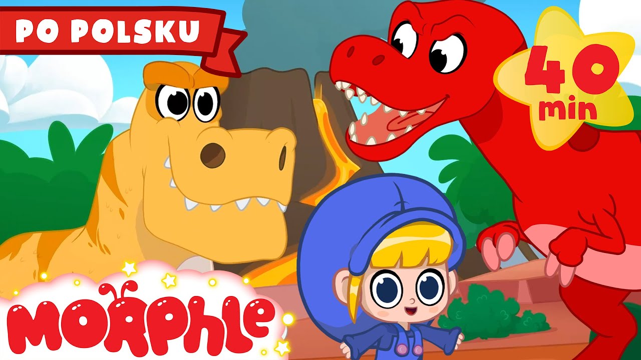 Dinozaury tu i tam ️ Magiczny stwór Morphle ️ Zabawne bajki dla dzieci Bajki Dla Dzieci Youtube Po Polsku